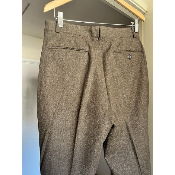 VTG Ralph Lauren Sport Wool Blazer 8 Brown Stretch New Modernist Style 31891 2V - Picture 16 of 16